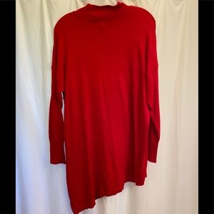 Worthington asymmetrical mock neck sweater size XL